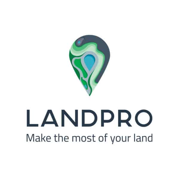 Landpro Logo Full Colour Stacked